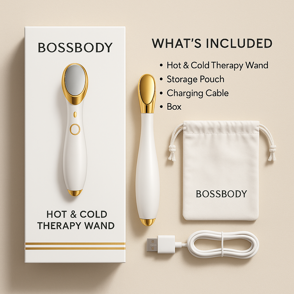 BossBody™ Hot & Cold LED Therapy Wand